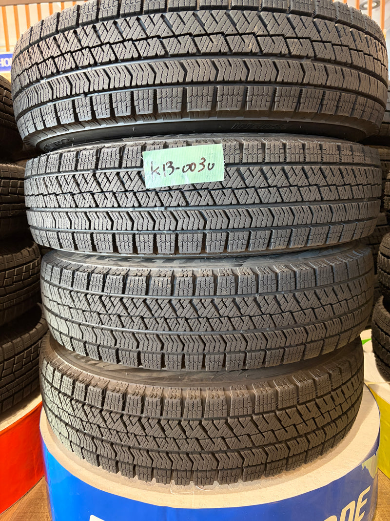 ギャラリービューアに画像をロードする, K13-0030 ブリヂストン ﾌﾞﾘｻﾞｯｸVRX2 145/80R13 スタッドレス 軽自動車etc
