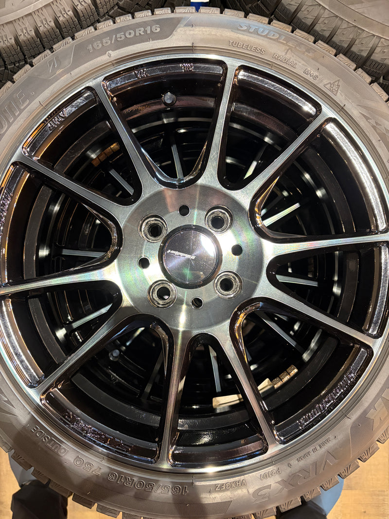 ギャラリービューアに画像をロードする, K15-0052 ブリヂストン ﾌﾞﾘｻﾞｯｸVRX3 165/50R16 スタッドレス ｺﾍﾟﾝ
