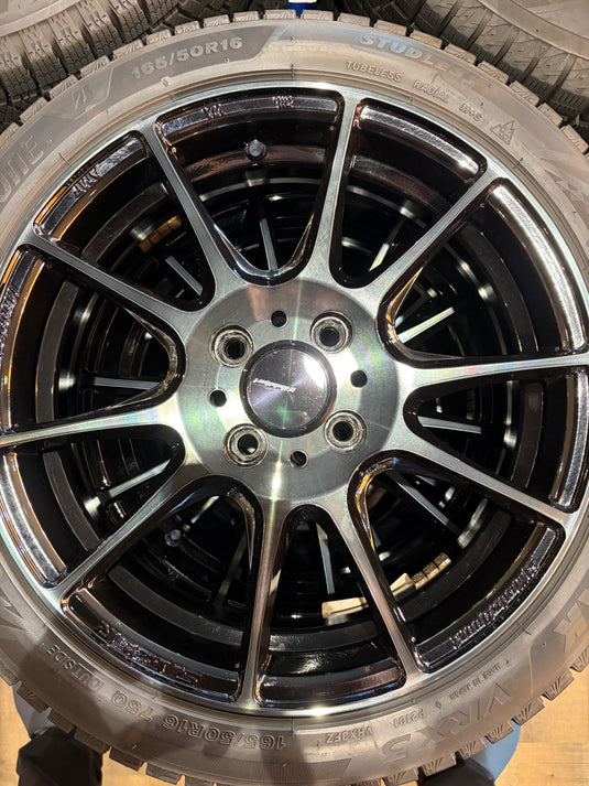 K15-0052 ブリヂストン ﾌﾞﾘｻﾞｯｸVRX3 165/50R16 スタッドレス ｺﾍﾟﾝ
