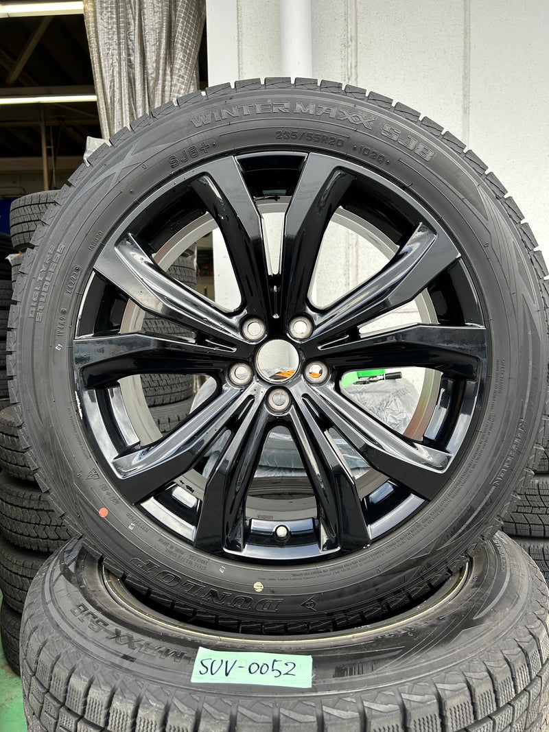 ギャラリービューアに画像をロードする, SUV-0052 ダンロップ ｳｨﾝﾀｰﾏｯｸｽ　SJ8 235/55Ｒ20 スタッドレス ﾚｸｻｽRX

