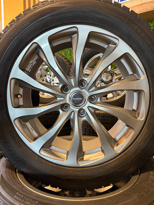 SUV-0085 ダンロップ ｳｨﾝﾀｰﾏｯｸｽSJ8 235/55R18 スタッドレス 60系ﾊﾘｱｰ